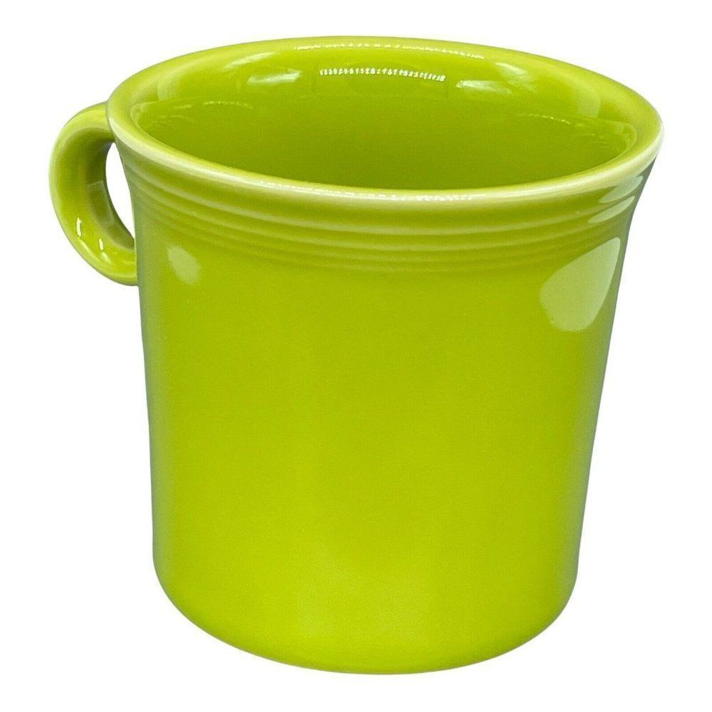 Fiesta HLC Fiestaware Cup Mug Tom & Jerry O Ring Handle Lemongrass Lime Green - Picture 2 of 11